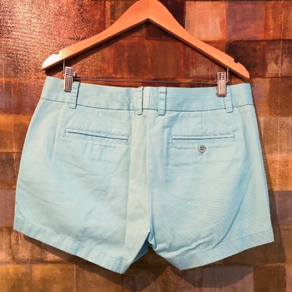 J. CREW Blue 4" Chino Shorts Size 10 NWT msrp $45 - Picture 2 of 8